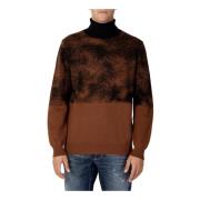 Heren Bruine Coltrui Gebreide Kleding Antony Morato , Brown , Heren