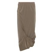 Zachte Wolk Wind Rok Helmut Lang , Beige , Dames