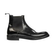 Beatles Chelsea Boot Leer Green George , Black , Heren