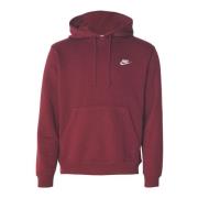 Sportswear Club Fleece Hoodie Nike , Red , Heren