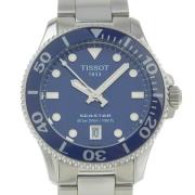 Pre-owned Metal watches Tissot Pre-Owned , Blue , Heren