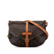 Pre-owned Canvas shoulder-bags Louis Vuitton Vintage , Blue , Dames