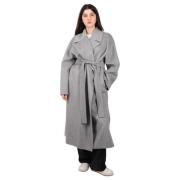 Lichtgrijze Mantel Olanda Max Mara , Gray , Dames