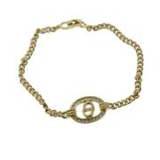 Pre-owned Metal dior-jewelry Dior Vintage , Yellow , Dames