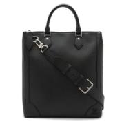 Pre-owned Leather totes Louis Vuitton Vintage , Black , Dames