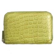 Pre-owned Leather wallets Gucci Vintage , Yellow , Dames