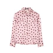 Stijlvolle Blouses Collectie Luisa Cerano , Pink , Dames