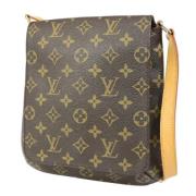 Pre-owned Canvas shoulder-bags Louis Vuitton Vintage , Brown , Dames