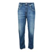 Katoenen Jeans voor Stijlvolle Look (+) People , Blue , Dames