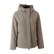 Beige Technische Parka met Thermische Isolatie People of Shibuya , Bei...