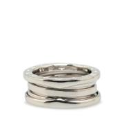 Pre-owned White Gold rings Bvlgari Vintage , Gray , Dames