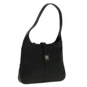 Pre-owned Leather shoulder-bags Salvatore Ferragamo Pre-owned , Black ...