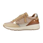 Casual Sneakers voor Mannen en Vrouwen Carmela , Brown , Dames