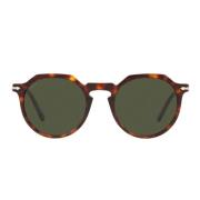 Vintage Geometrische Zonnebril Persol , Brown , Unisex