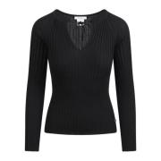 Gebreid met Katai lavallière kraag Max Mara , Black , Dames