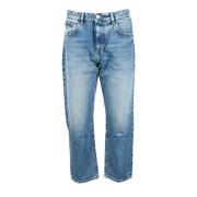 Klassieke katoenen jeans Icon Denim , Blue , Dames