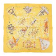 Pre-owned Silk scarves Hermès Vintage , Multicolor , Dames