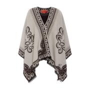 Poncho La DoubleJ , Beige , Dames