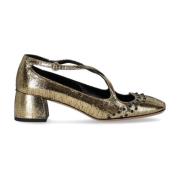 Gouden Hart Stud Pump A. Bocca , Yellow , Dames