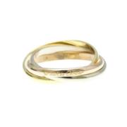 Pre-owned Rose Gold rings Cartier Vintage , Yellow , Dames