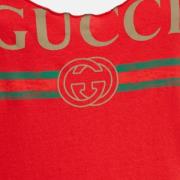 Pre-owned Cotton tops Gucci Vintage , Red , Dames