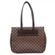 Pre-owned Fabric shoulder-bags Louis Vuitton Vintage , Brown , Dames