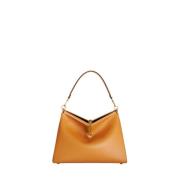 Iconische Vela Grande Leren Tas Etro , Brown , Dames