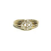 Pre-owned Yellow Gold dior-jewelry Dior Vintage , Yellow , Dames