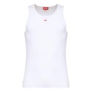 Witte T-shirts en Polos Diesel , White , Heren