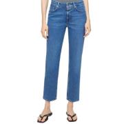 Blauwe Eco Denim Jeans Closed , Blue , Dames