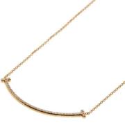 Pre-owned Rose Gold necklaces Tiffany & Co. Pre-owned , Yellow , Dames