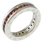 Pre-owned White Gold rings Bvlgari Vintage , Gray , Dames