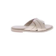 Minimalistische Resort-Stijl Sandalen Bronx , Beige , Dames