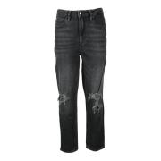 Katoen Elastaan Jeans Guess , Black , Dames