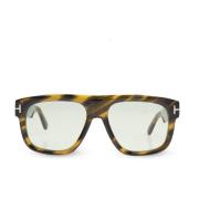 Zonnebril Tom Ford , Brown , Heren