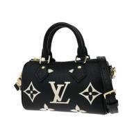 Pre-owned Leather louis-vuitton-bags Louis Vuitton Vintage , Black , D...