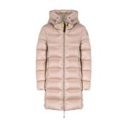 Beige Marion donsjack met capuchon Parajumpers , Beige , Dames