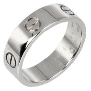 Pre-owned Metal rings Cartier Vintage , Gray , Dames