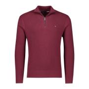 Bordeaux Sweater Tommy Hilfiger , Red , Heren