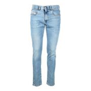 Klassieke Denim Jeans Diesel , Blue , Heren