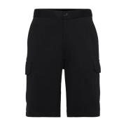 Zwarte Shorts voor Mannen Brunello Cucinelli , Black , Heren