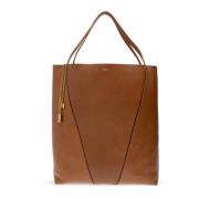 Tas Spin Groot type shopper Chloé , Brown , Dames