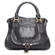 Pre-owned Leather handbags Chloé Pre-owned , Black , Dames