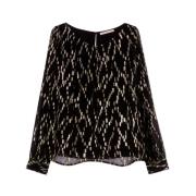 Rampur Blouse Pennyblack , Black , Dames