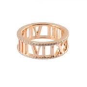 Pre-owned Rose Gold rings Tiffany & Co. Pre-owned , Pink , Dames