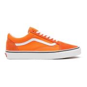 Klassieke Skateboard Sneakers Vans , Orange , Dames