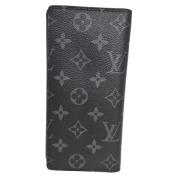 Pre-owned Canvas wallets Louis Vuitton Vintage , Black , Dames