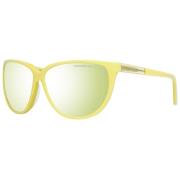 Gele Vrouwen Vlinder Zonnebril Porsche Design , Yellow , Dames