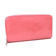 Pre-owned Leather wallets Louis Vuitton Vintage , Pink , Dames