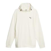 Stijlvolle hoodie met zakken Puma , White , Heren